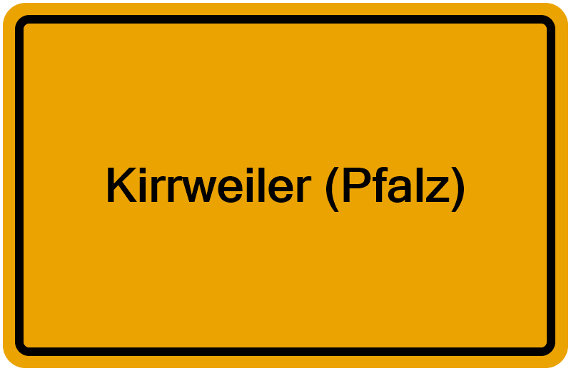 Handelsregister Kirrweiler (Pfalz)